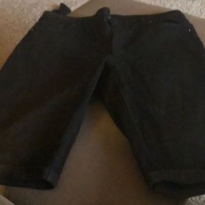 New York and Company Black Bermuda Shorts